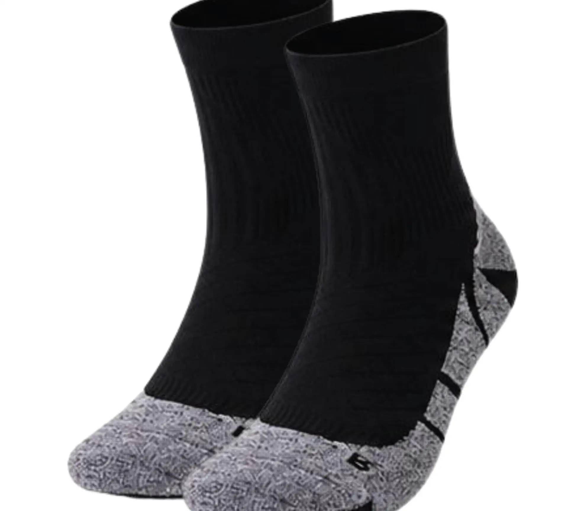 coolmax-running-socks-black-mid-length