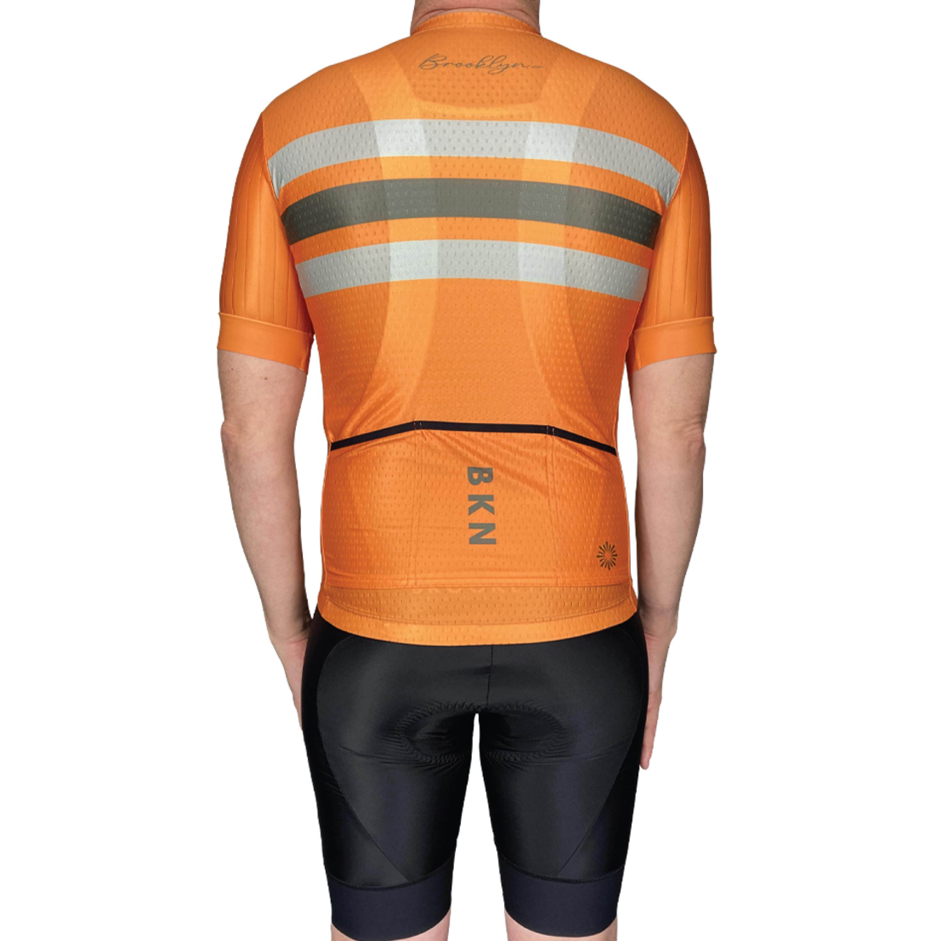 Men's Pro Cycling Jersey - Maximus Orange | Lightweight Performance