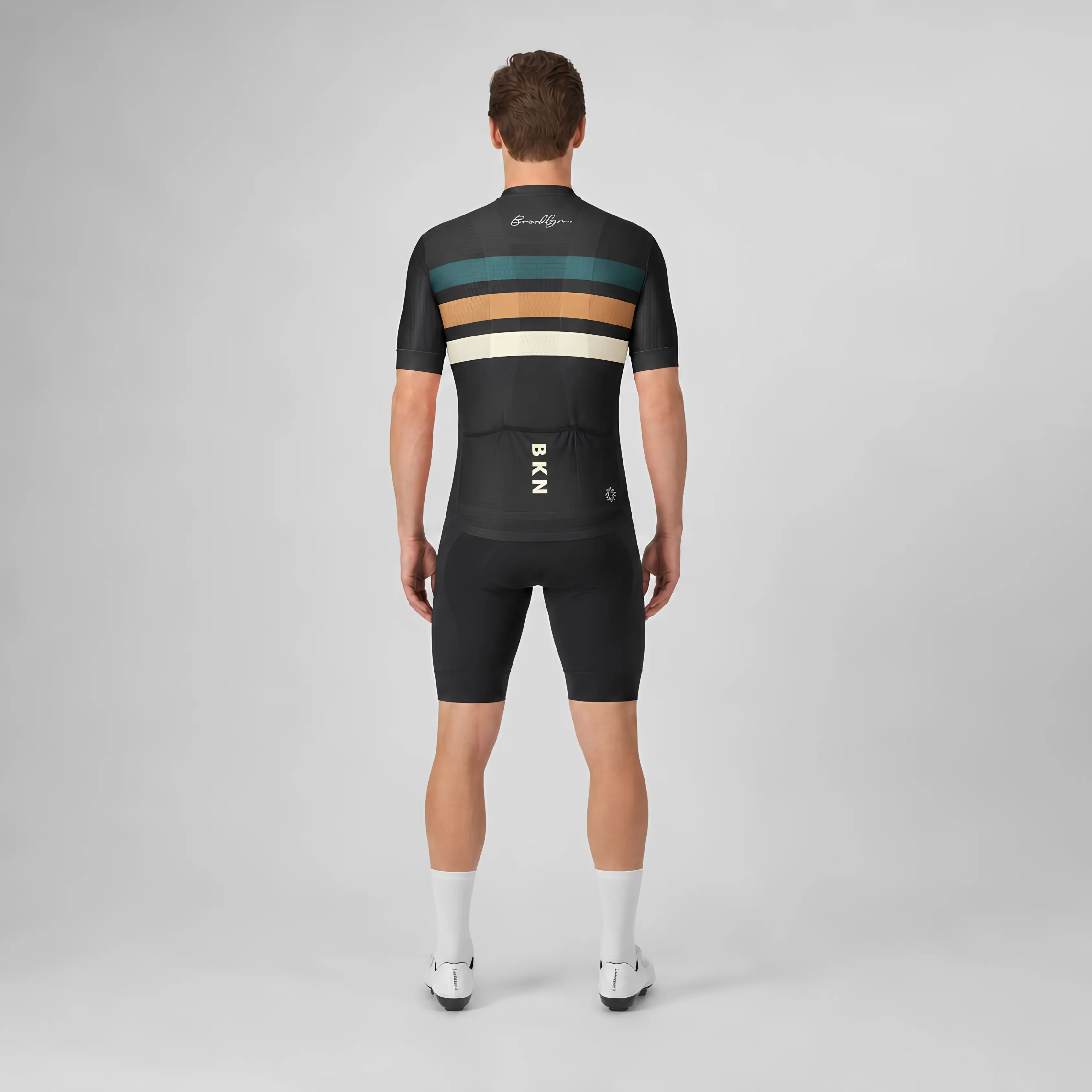 Men's Pro Cycling Jersey - Maximus Black | Lightweight Performance