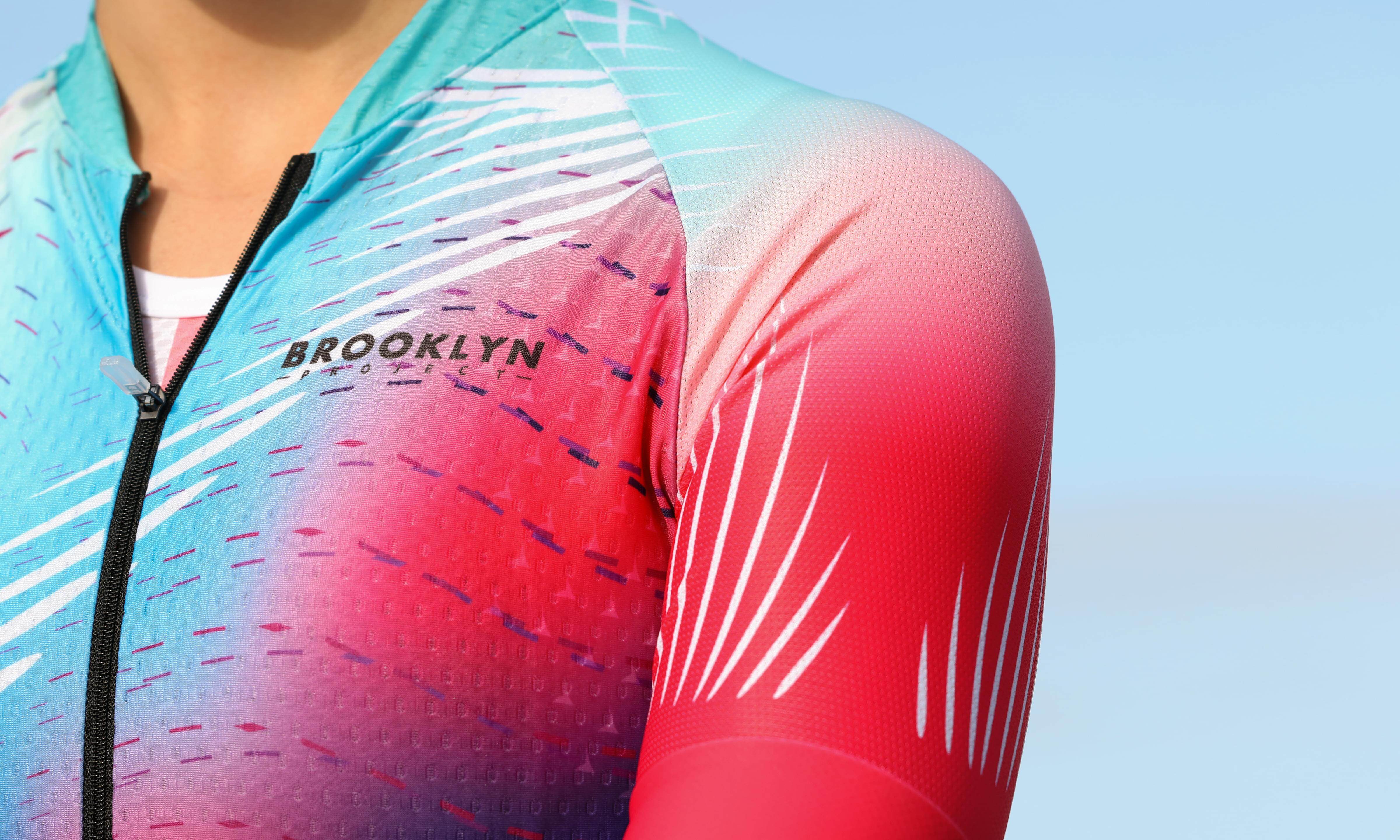Women's Pro Cycling Jersey - Multi-Colour | Lightweight Performance