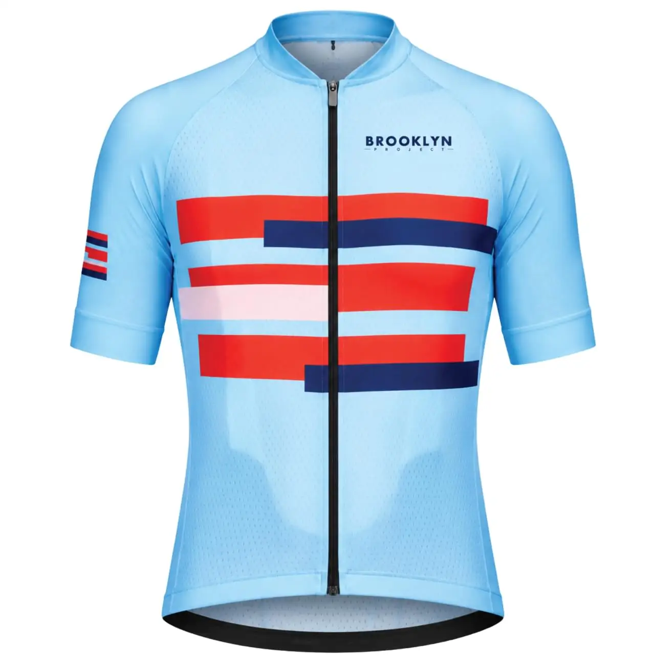Mens-Pro-Cycling-Jersey---Blocks-Light-Blue-Lightweight-Performance