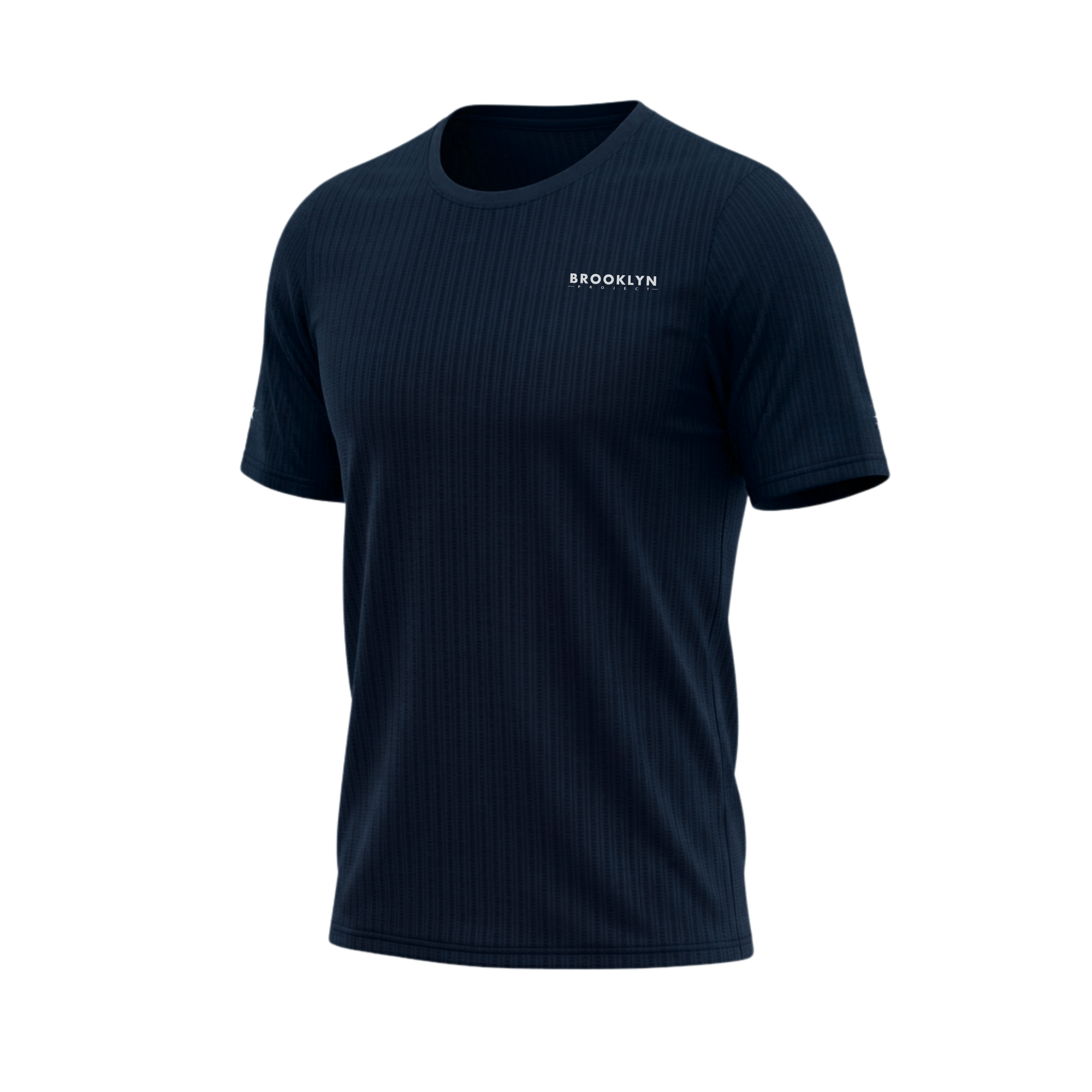 Men's Elite Lightweight Running T-Shirt - Breathable Technical Tee, Navy