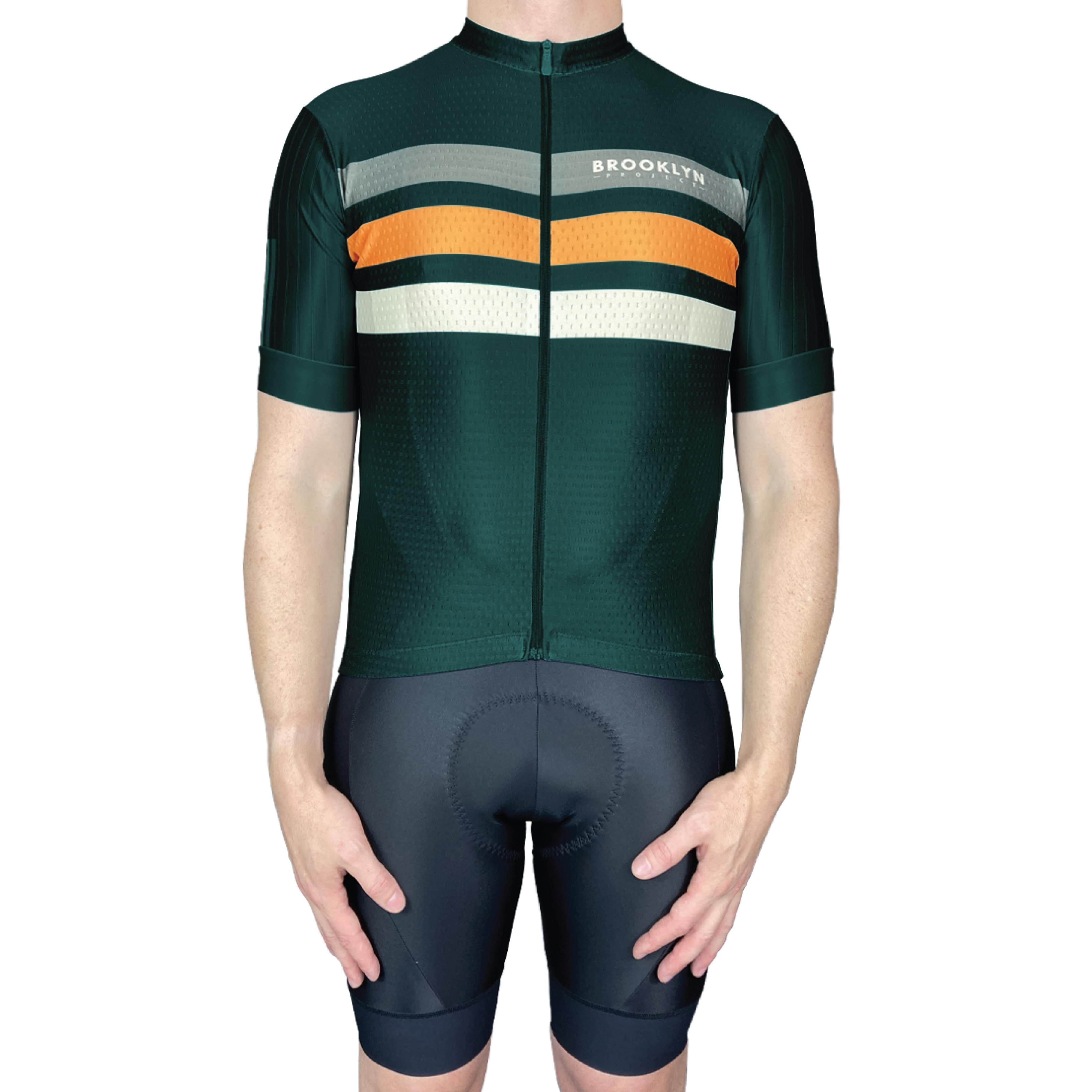 Men's Pro Cycling Jersey - Maximus Green | Lightweight Performance